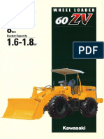 Brochure Kawasaki Wheel Loader 60ZV PDF