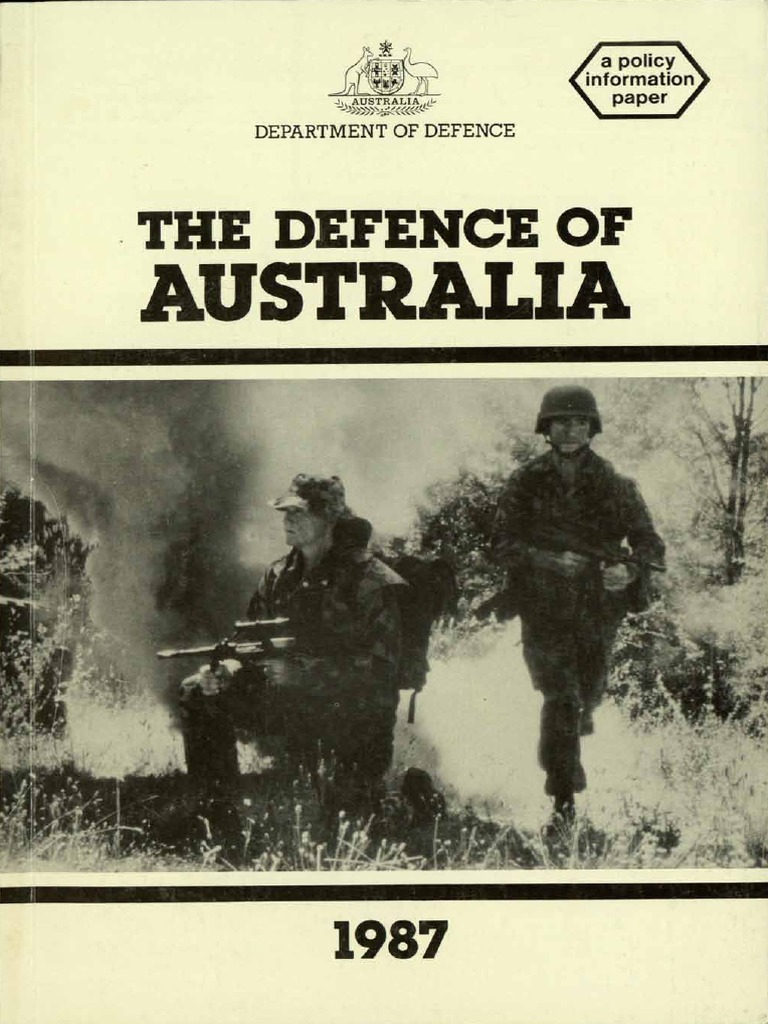 Defence White Paper 1987  Australian Defence Force  Australia