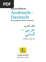 Arabisch Deutsch Sprachfuehrer