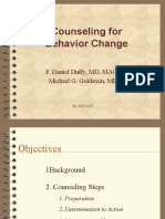 Counseling For Behavior Change: F. Daniel Duffy, MD, MACP Michael G. Goldstein, MD