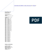 ANSYS Static Structural - RC BEAM - APDL Commands by DrDalyO