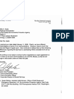 CREW: Environmental Protection Agency: Regarding Mary Gade: 2008-0115 Dow Letter To Gade