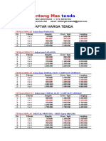 Harga Tenda Rangka Pipa Gas