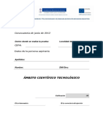 Prueba Acceso FP Grado Medio Asturias