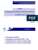 L'OFPPT Accompagne Les Politiques Sectorielles Du Maroc - Les Métiers Liés À L'aéronautique