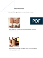 Teknik Pembuatan Keramik