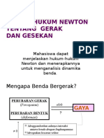 Hukum Newton 2015-2016