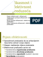 Efikasnost I Efektivnost Preduzeca