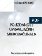 Pouzdanost Upravljačkih Mikroračunala - SEMINARSKI RAD