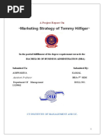 Download A Project Report on Market Strategey of Tommy Hilfiger by Kamal King SN299401282 doc pdf