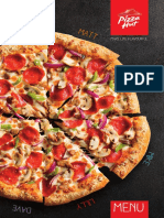 Pizza Hut Main Menu