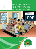 CRECO County Model Policy Framework For Public Participation