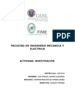 Investigacion Administracion de Operaciones