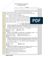 1 Teste 2º Periodo BioGeo