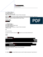 CREW: U.S. Department of Homeland Security: U.S. Customs and Border Protection: Regarding Border Fence: FW - Nature Conservancy (Redacted) 2