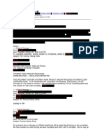 CREW: U.S. Department of Homeland Security: U.S. Customs and Border Protection: Regarding Border Fence: RE - Fencing Talking Points (Redacted) 2