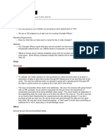CREW: U.S. Department of Homeland Security: U.S. Customs and Border Protection: Regarding Border Fence: Issues (Redacted) 2