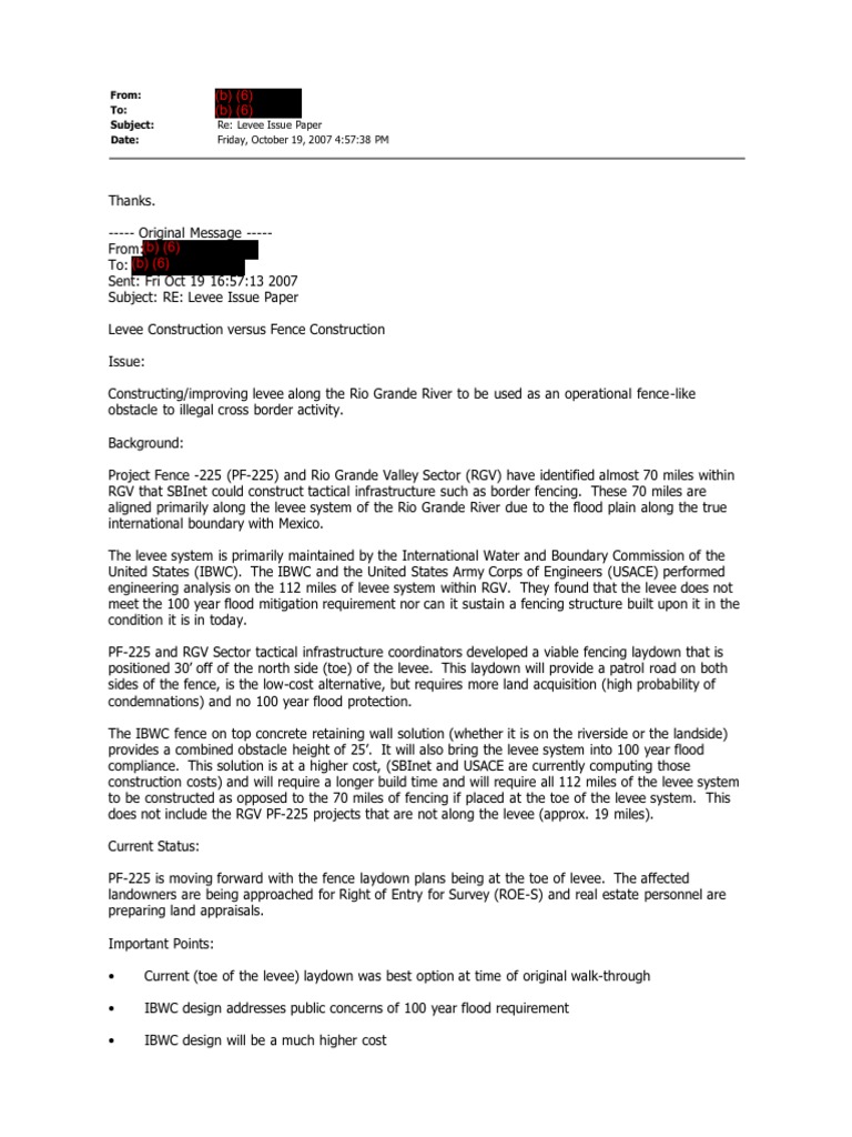 CREW: U.S. Department of Homeland Security: U.S. Customs and Border ...