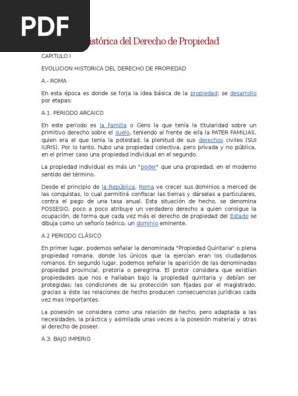 Derecho de propiedad pdf