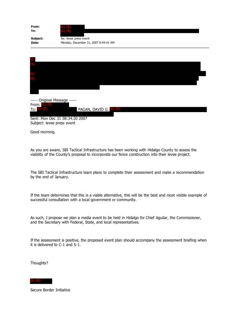 CREW: U.S. Department of Homeland Security: U.S. Customs and Border ...