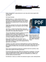 CREW: U.S. Department of Homeland Security: U.S. Customs and Border Protection: Regarding Border Fence: Border Wall Protestors (Redacted) 2