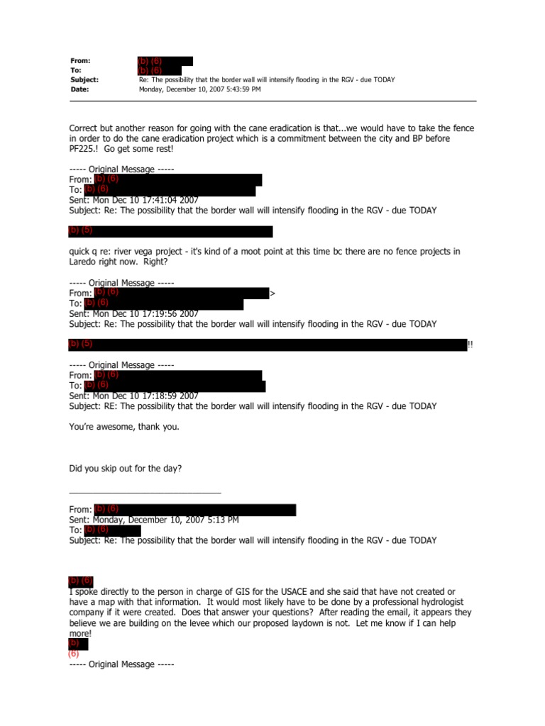 CREW: U.S. Department of Homeland Security: U.S. Customs and Border ...