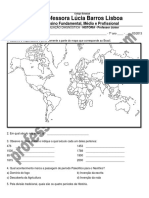 Avaliação Diagnóstica - 7º Ano Online