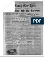 Daily Tar Heel Fri Sep 28 1951 Segregation at Game