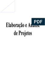 Elaboração e Análise de Projetos PDF