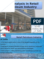 GAP Analysis in Retail Petroleum Industry: Submitted by