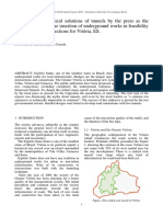 Disclosure of Technical Solutions of Tunnels by The Press As The Decisive Factor For The Insertion of Underground Works in Feasibility Studies of Road Connections For Vitória, ES.