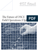 The Future of OSCE Field Operations (Options)