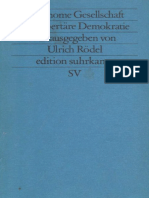 ROEDEL (HG) Autonome Gesellschaft Und Libertäre Demokratie