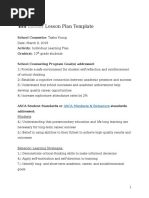 Download ASCA Lesson Plan Personal Social by Nicole Stahl SN299485170 doc pdf