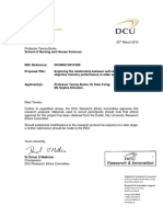 Ethical Approval Dcurec2015 026 S Kilcullen Expedited
