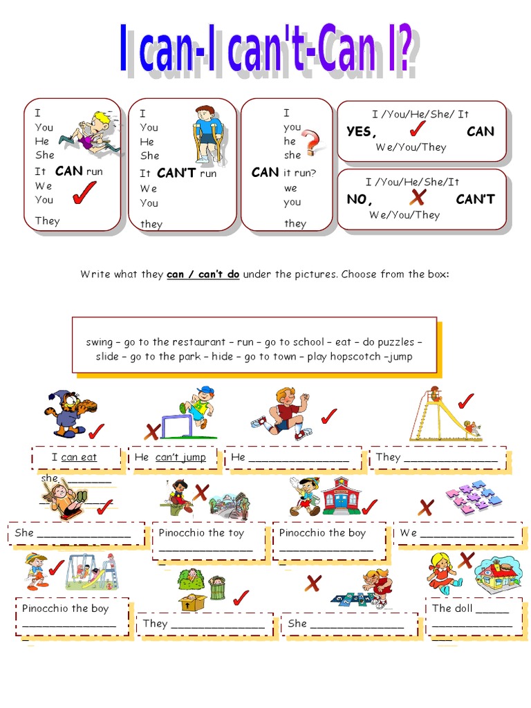 Activities and Abilities Worksheet | PDF