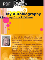 My Autobiography: A Journey For A Lifetime