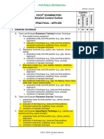 NSCA CSCS Exam Practical-Applied Detailed Content