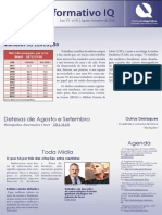 Informativo IQ - Agosto e Setembro 2014