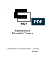 Reflexiones Sobre El Sistema de Salud Venezolano