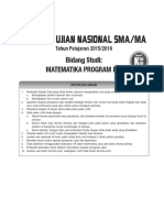 Mn584 - Try Out Simulasi Un Sma Matematika Ipa