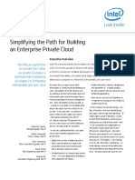 Simplifying The Path For Building An Enterprise Private Cloud Paper