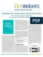 Reforming Sri Lanka's Social Protection System