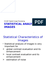Statistical Analysis of Images: CS-467 Digital Image Processing