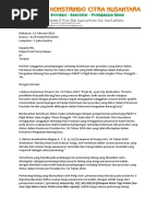 Contoh Surat Dukungan Sewa Alat Berat - Surat 5