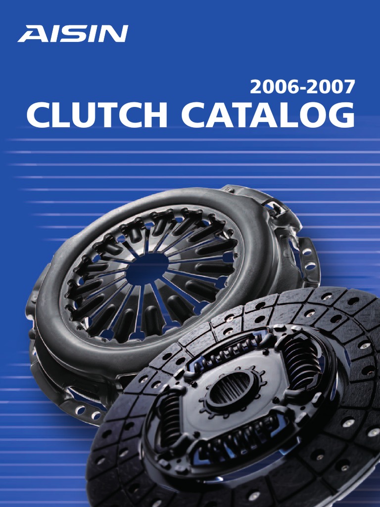 AISIN Japan Clutch Catalog 20062007 Toyota Land Vehicles