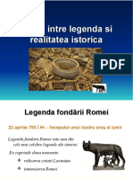 Roma Intre Legenda Si Realitatea Istorica