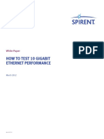 How To Test 10G Ethernet WhitePaper