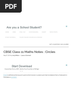 Download CBSE Class 11 Maths Notes _ Circlespdf by Bhawani Singh Balot SN299543729 doc pdf