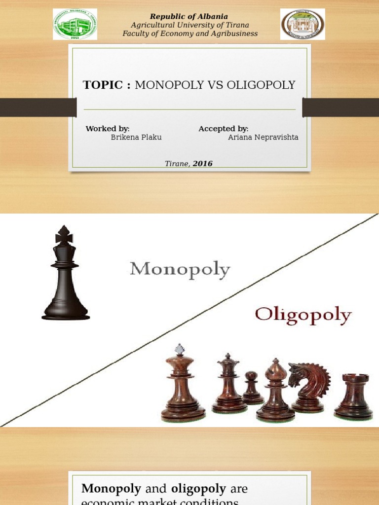 Monopoly Vs Oligopoly | PDF | Monopoly | Oligopoly